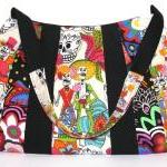Los Novios Skeletons Mexican Style Large Hobo Punk..