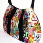 Los Novios Skeletons Mexican Style Large Hobo Punk..